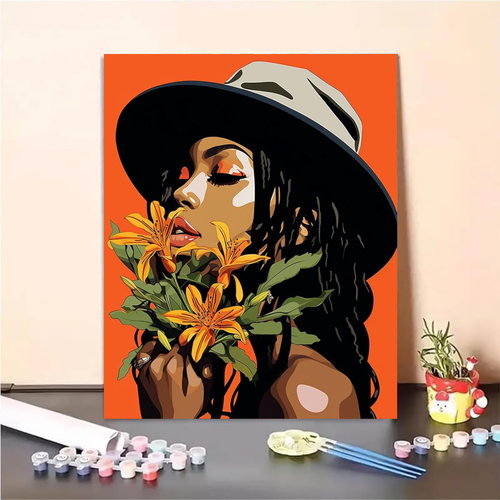 African American Lily Flowers