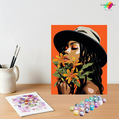 African American Lily Flowers