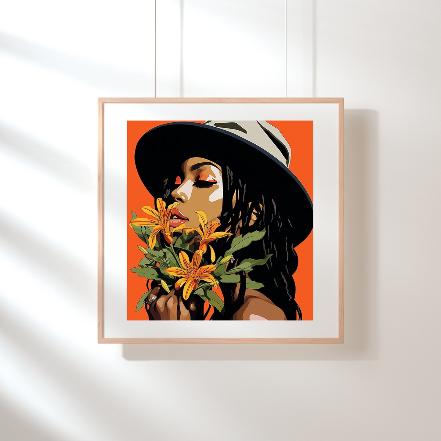 African American Lily Flowers