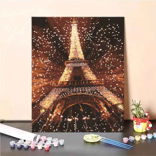 Starry Eiffel Tower