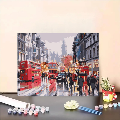 Rainy London Streets