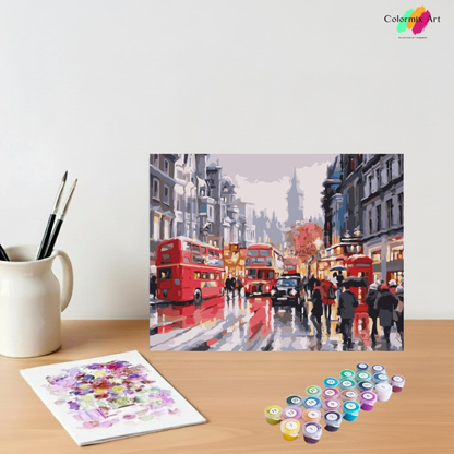 Rainy London Streets