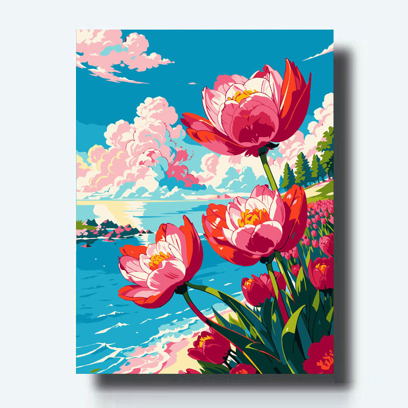 Pivoines Roses