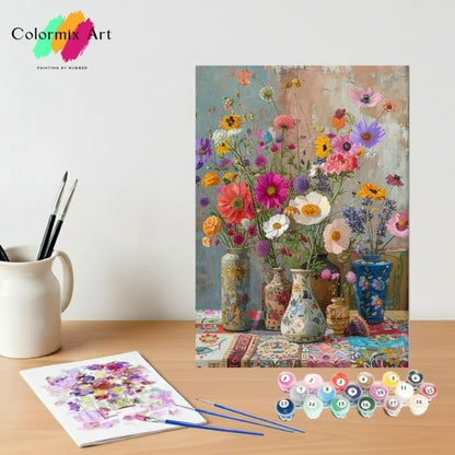 Bohemian Flower Vases