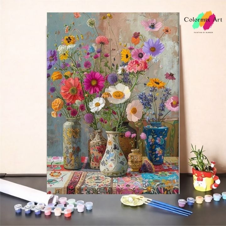 Bohemian Flower Vases