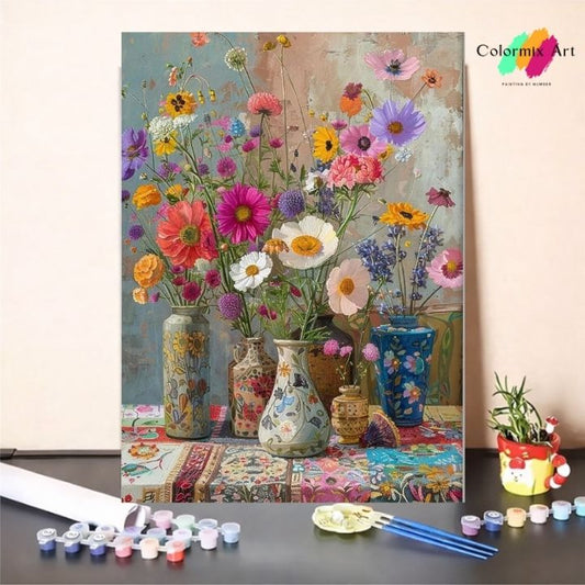 Bohemian Flower Vases