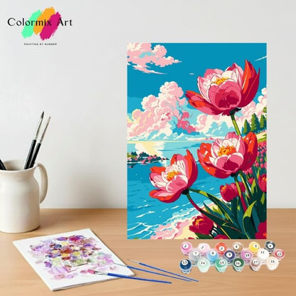 Pivoines Roses