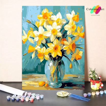 Vase of Daffodils