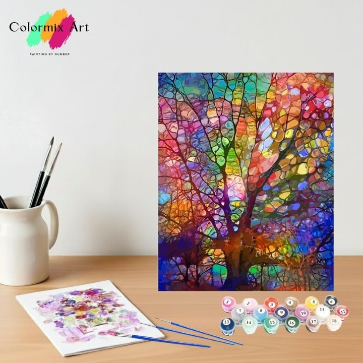 Colorful Tree Design