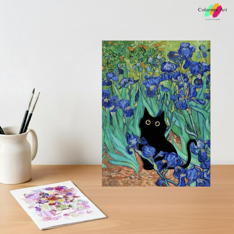 Little Black Cat Art