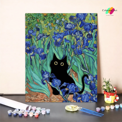 Little Black Cat Art