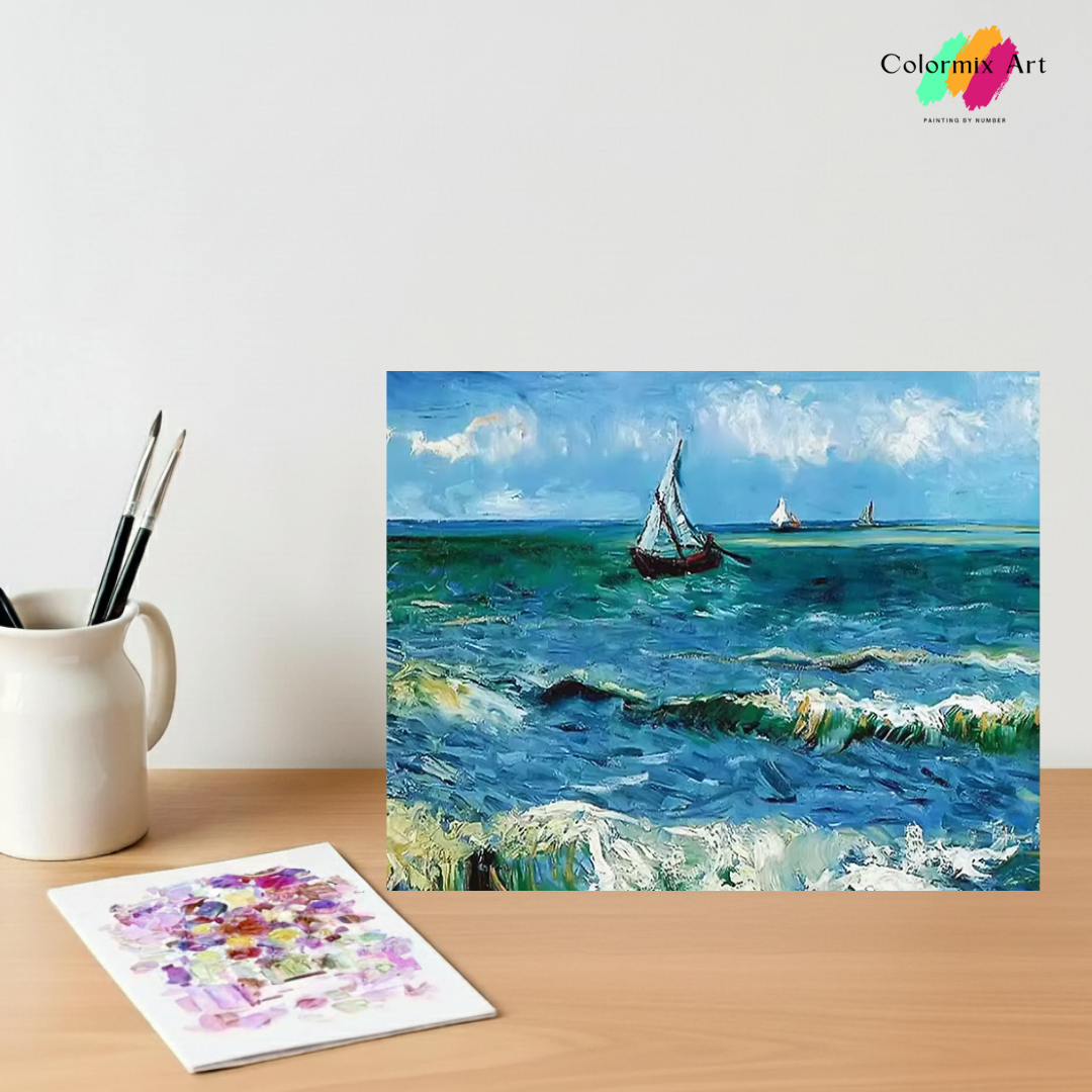 Seascape at Saintes Maries