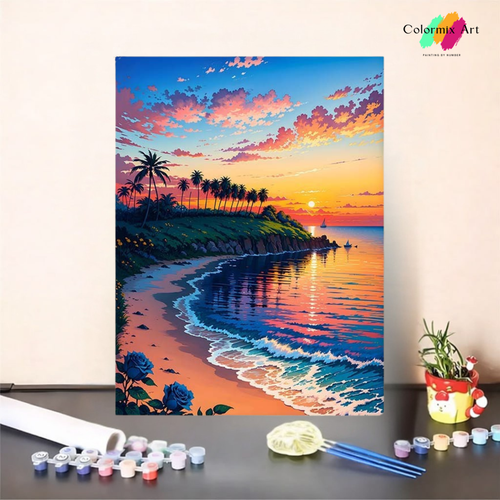 Vibrant Tropical Sunset