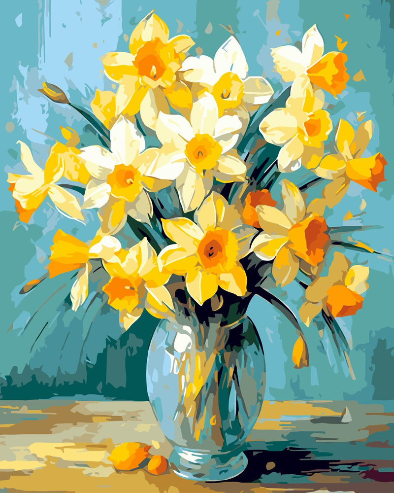 Vase of Daffodils